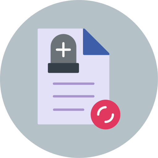 মৃত্যু সনদের আবেদন